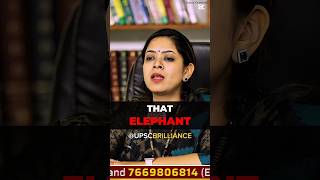 Elephant Was Killed | Dr Tanu Jain UPSC Interview #drtanujain #upscinterview #shortsfeed #fypyoutube