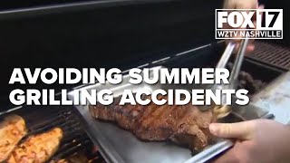 Avoiding summer grilling accidents