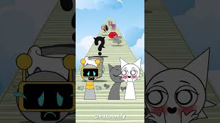 Sprunki New Color Run Challenge | Wenda vs Funbot | Funny battle #sprunki #wenda