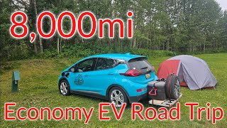 I'm driving the worst and cheapest electric car to the Arctic Ocean! | Chevy Bolt 8,000mi Road Trip