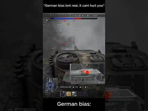 German bias isnt real, it cant hurt you #warthunder