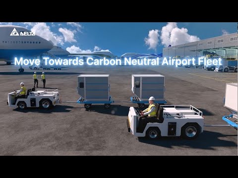 Move Towards Carbon Neutral Airport Fleet with Delta MOOVair 1-30 kW Wireless Charging Systems