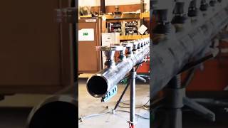 Welding process of weldolet stranded pipe valve flange- Good tools and machinery make work easy
