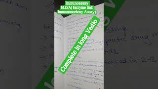 ELISA ( Enzyme Linked Immunorlsorlent Assay) #pharmcology #pharmecy #bpharma #mpharm
