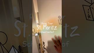 Hotel Schweizerhof St. Moritz Room Tour 🏔️ Luxury in 30s #Shorts #stmoritz #roomtour