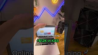 Online Crypto Mining🤑⚡️#bitcoin #cryptomining #btc #btcmining #crypto