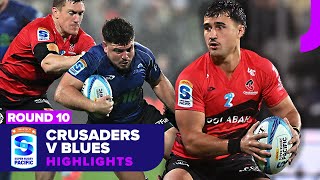 Crusaders v Blues Highlights | Round 10 | Super Rugby Pacific 2025