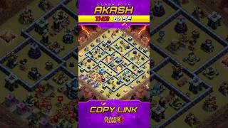 Only 1 Star TH13 War Base 2025 Anti 2 Star Anti Zap Witches Anti Dragon Clash of Clans 🔥
