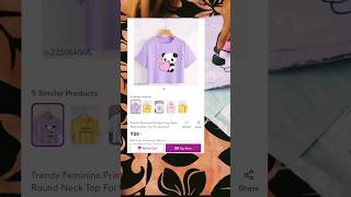 Meesho😱😲₹88price girls t-shirt#youtube #short videos
