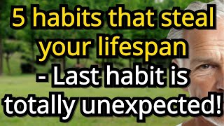 Evergreen Wisdom|  5 Habits That Quietly Shorten Your Life After 60 and How to Break Them Before It