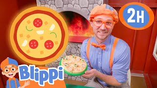 Blippi Prepares a Funny Fun Pizza 🍕 | Kids Toy Play | Educational Videos for Kids
