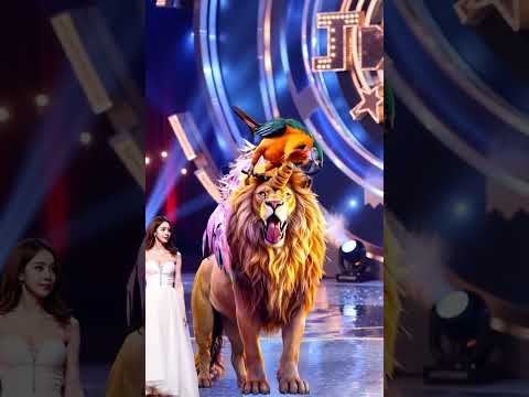 Are they mythical beasts or stage wonders_ _Flying Golden Lion_ exploded the audience