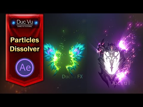 After Effect - Particle Dissolve