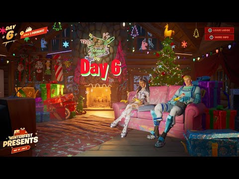 Fortnite Winterfest day 6