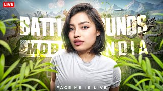 🔴NEW GLACIER MUMMY SET CRATE OPENING😎| BGMI LIVE WITH HYDRA FACE ME #bgmilive #girlgamer #pubgmobile