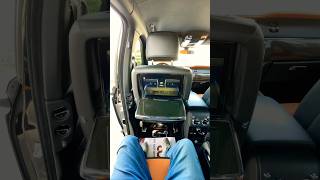 Rolls Royce cullinna 2024- Passenger monitor  🖥️😱#shorts #rollsroyce #monitor