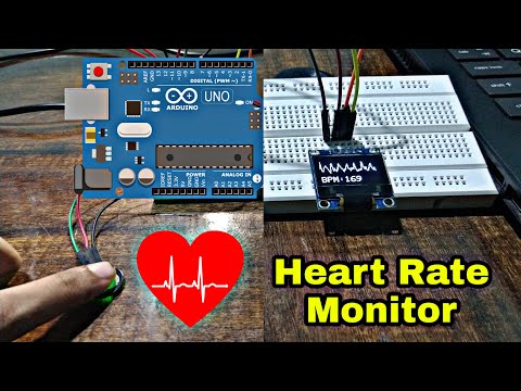 Heart ❤️ Rate Monitor Using || OLED Display ||Arduino Uno