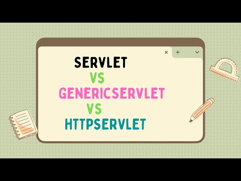 41.Servlet | Generic Servlet | HTTPServlet