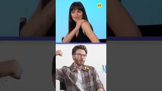 Everyone loves Pedro Pascal 😍 #chrisevans #dakotajohnson #pedropascal #materialists