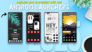 🔥 Top 5 NEW Android Launchers You MUST Try in 2025! (Insane Customization & Features)