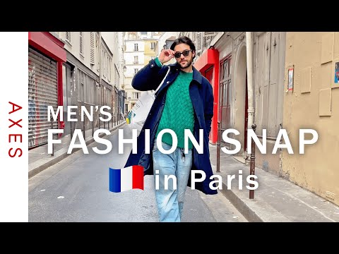 [Street style in Paris] 6 latest winter fashions for men in Paris