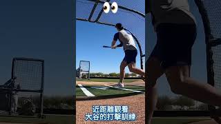 大谷翔平在今年賽季前的打擊畫面流出，而他也在今年的結尾拿到屬於他的銀棒獎