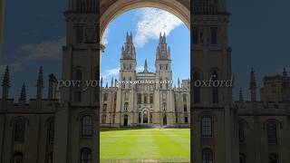 pov: you get to learn at oxford ✨ #oxford #oxforduniversity #study #studymotivation #vlog #college