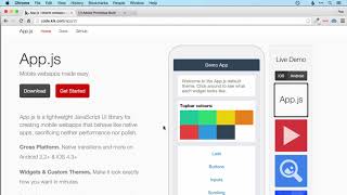 2   Creating HTML Based Apps