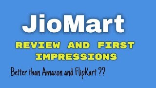 JIOMART first impressions and Review. New online Shopping Platform from Reliance