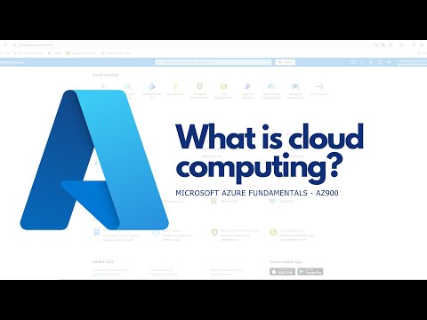 Azure Fundamentals AZ900 - What is cloud computing?