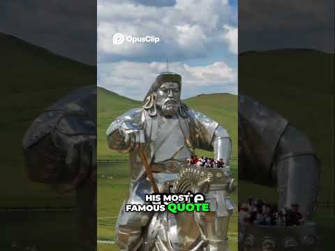 The Tyrant's Strategy  Annihilation or Surrender#genghiskhan #darkhistory #facts #countdown