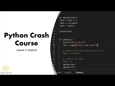 Imports | Python Crash Course Lesson 7