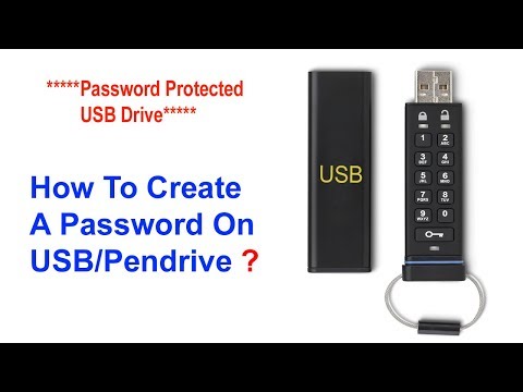 How To Password Protect A USB Flash Drive | Encrypted USB Drive