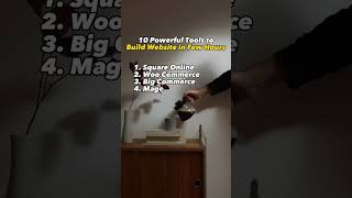 10 powerfull tools Build Website in few hours #public #tool #ai #website #newchannel #trend