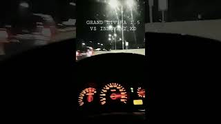 Grand Livina 1.5 VS Innova Diesel 2KD Top Speed Standard Innova Kalah Telak