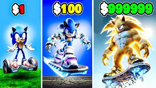 $1 to $1,000,000 SONIC Hoverboard in GTA 5