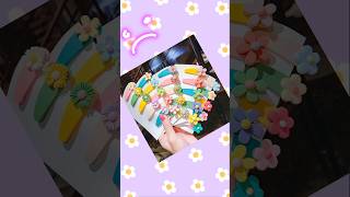 How to make PINTEREST style Cutest hair clips at home🤪 #shorts #art #DIY @Ayushi25club