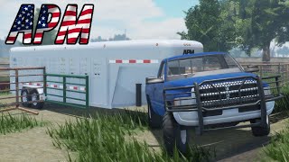 I bought a GIANT Farm in APM | Roblox American Plains Mudding