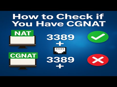 How to Check if You Have CGNAT