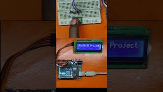 Arduino UNO MAX30100 I2C LCD