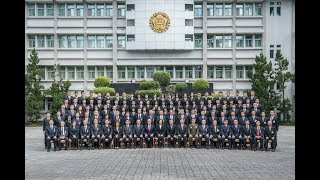 20190110 總統出席「法務部調查局第 55 期調查班結業典禮」