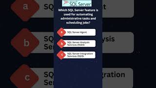 SQL Server admin and schedule jobs #learnsql  #sqlfordataengineer #sqlquiz