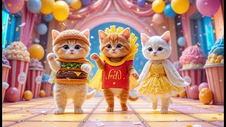 बिल्ली डांस 😻| Cutest Cat videos funny dance 🤩💃🐾 Videos for cats| #dancingcat #cat #funny