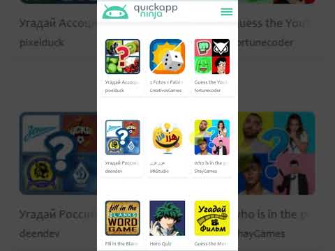 Make Game app with quickappninja Platform and monetize with admob