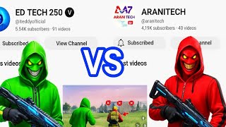 ARANITECH #VS ED TECH STREAM FREE FIRE✅💲💲💲💲