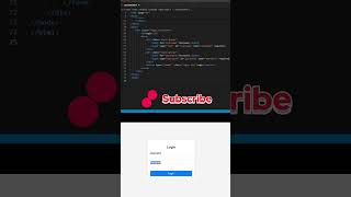 Stylish Login Page with HTML & CSS🚀 #coding #programminglanguage#WebDevelopment #HTML #css
