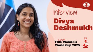 "Once the game began, it didn’t matter who I was playing against " - Divya Deshmukh 🇮🇳