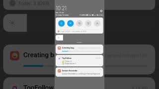 creating bug report notification
