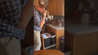 Get trashed and upgrade your kitchen!!!! DIY| Trash bin #garbagefree #kitchencreations #diykitchen