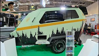 Vizyon Karavan Capra 5.0 Caravan Camping RV travel trailer new model walkaround + interior K0975